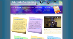 Desktop Screenshot of chrysalis-consulting.com
